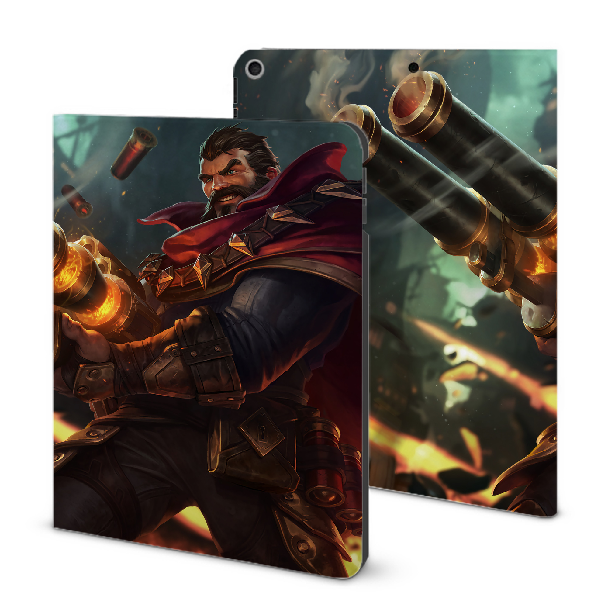 （画像用） リーグ・オブ・レジェンド League of Legends LOL IPad ケース ブック型 PUレザー TPU 耐衝撃 軽量 薄型 ペン収納なし 全面保護 IPad 各モデル対応